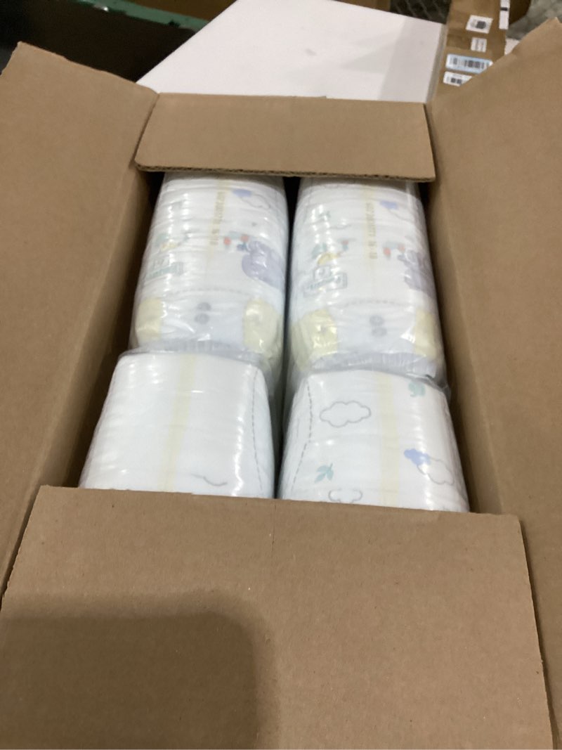 Condition photo showing New/Like New for pampers swaddlers diapers, size 6 (23-44 lbs), 108 count, absorbent, keeps baby dry and comfortable, skin safe disposable baby diaper (packaging may vary) size 6 108