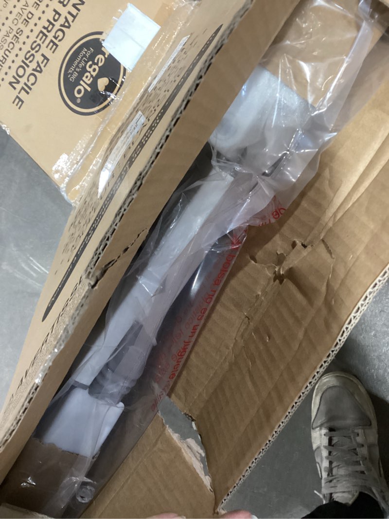 Condition photo showing Good Condition for Regalo Safety 38" Baby Gate for Doorways & Bottom of Stairs, Pressure Mount Design for Babies, Toddlers & Pets, Tested & Safe for 30 Years, American Designed, American Owned, White White 29-38.5"W x 30"H