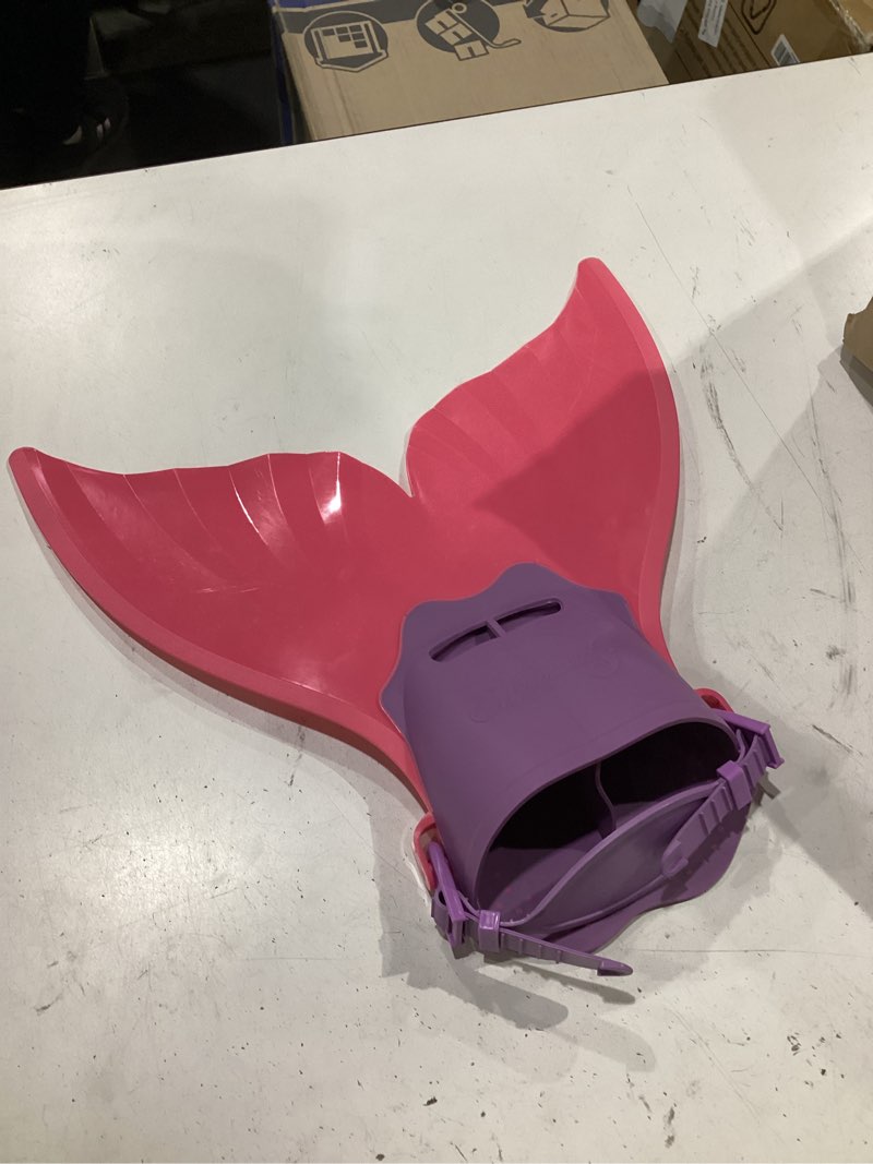 Condition photo showing Good Condition for adjustable mermaid swim fin for swimming training girl ,boys ,kids ,children by aiwank