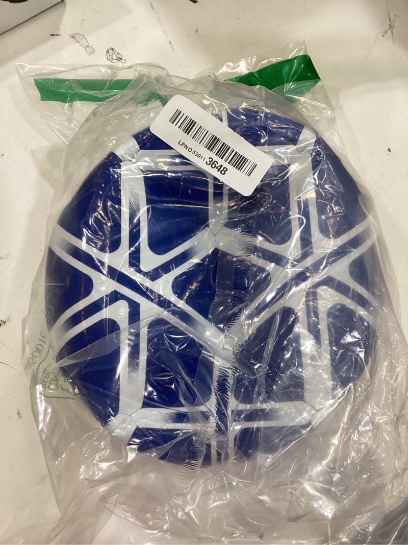 Condition photo showing Good Condition for adidas starlancer club soccer ball blue/white 4