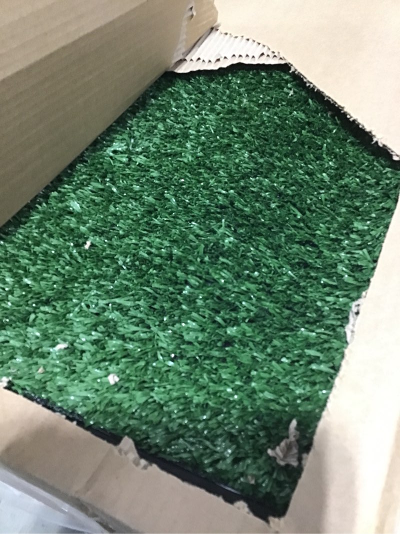 Condition photo showing Good Condition for PetSafe Pet Loo Portable Dog Potty - Pet Toilet Alternative for Puppy Pads - Medium - Perfect for House Training - Easy-to-Clean Grass Mat Medium (Pack of 1)