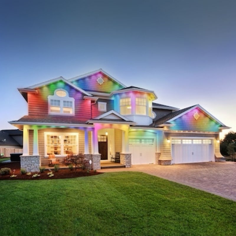 harbor breeze 50-ft plug-in white indoor/outdoor string light with color
