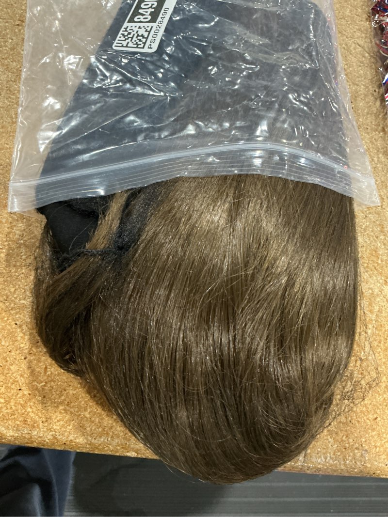 Condition photo showing Good Condition for lydell long straight wave headband synthetic wigs (10 medium golden brown)