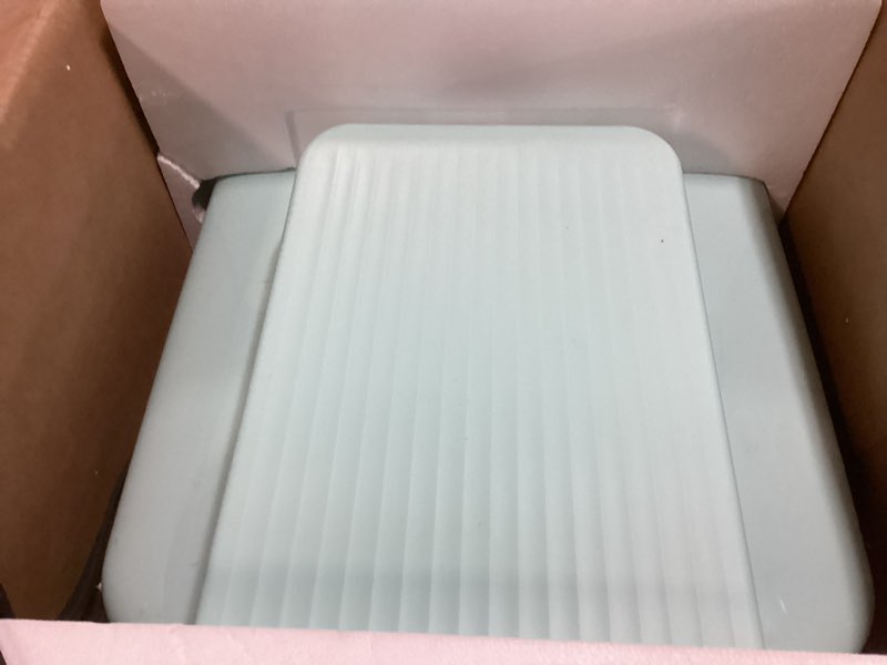 Condition photo showing As Is for HTVRONT Auto Heat Press Machine 15x15 for T Shirts - Professional Heat Transfer Machine with Auto-Release - Fast & Even Heating for HTV, Sublimation Projects, Light Blue