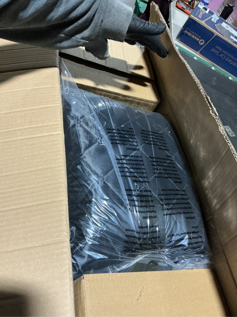 Condition photo showing Good Condition for 2 Person Sauna, Extra Large Sauna, Portable Steam Sauna Tent with 2 Steamers, 2 Folding Chair, 71”x 49”x 36”, Black