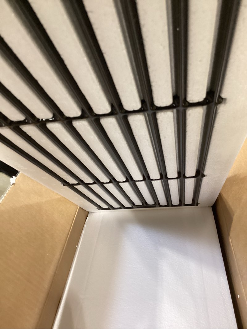 Condition photo showing Good Condition for Hisencn Replacement Parts for Chargriller 3001, 3008, 3030, 4000, 5050, 5252 Gas Grill Models, Stainless Steel Burner, Porcelain Steel Heat Plate, Porcelain Cast Iron Cooking Grid Grates Black