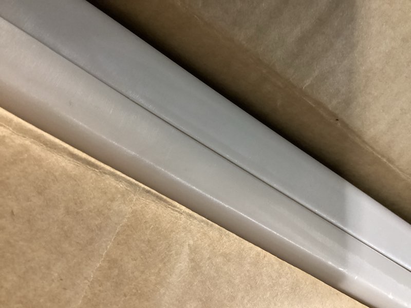 Condition photo showing As Is for toddleroo by north states - supergate ergo baby gate: plastic baby gate for stairs & doorways - adjustable indoor safety gate - made in usa - 26 to 42 inches wide - 26 inches tall - sand