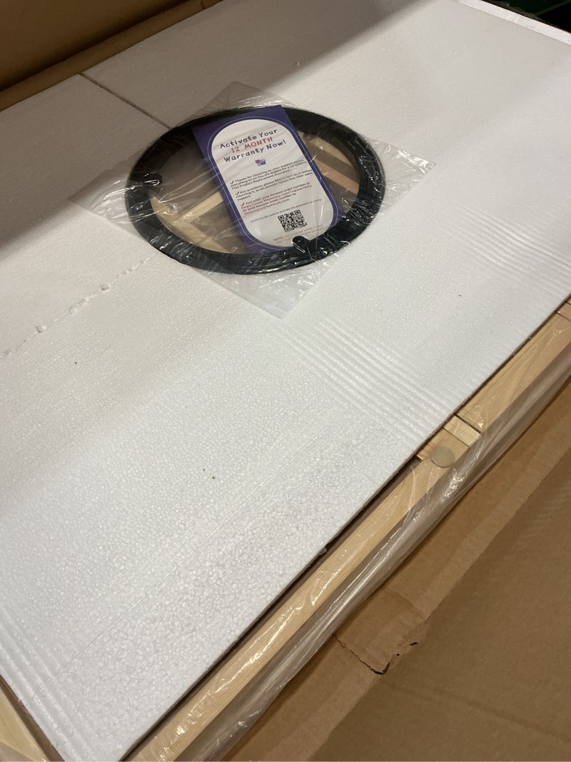 Condition photo showing Good Condition for 2000 Pieces Tilting & Rotating Puzzle Board, with Non-Slip Tabletop & Protective Cover, Sort-Wise Colorful Felt Drawers, Portable Wooden Jigsaw Puzzle Table for Adults, Birthday Gifts for Mom 2000 PIECES Multicolor