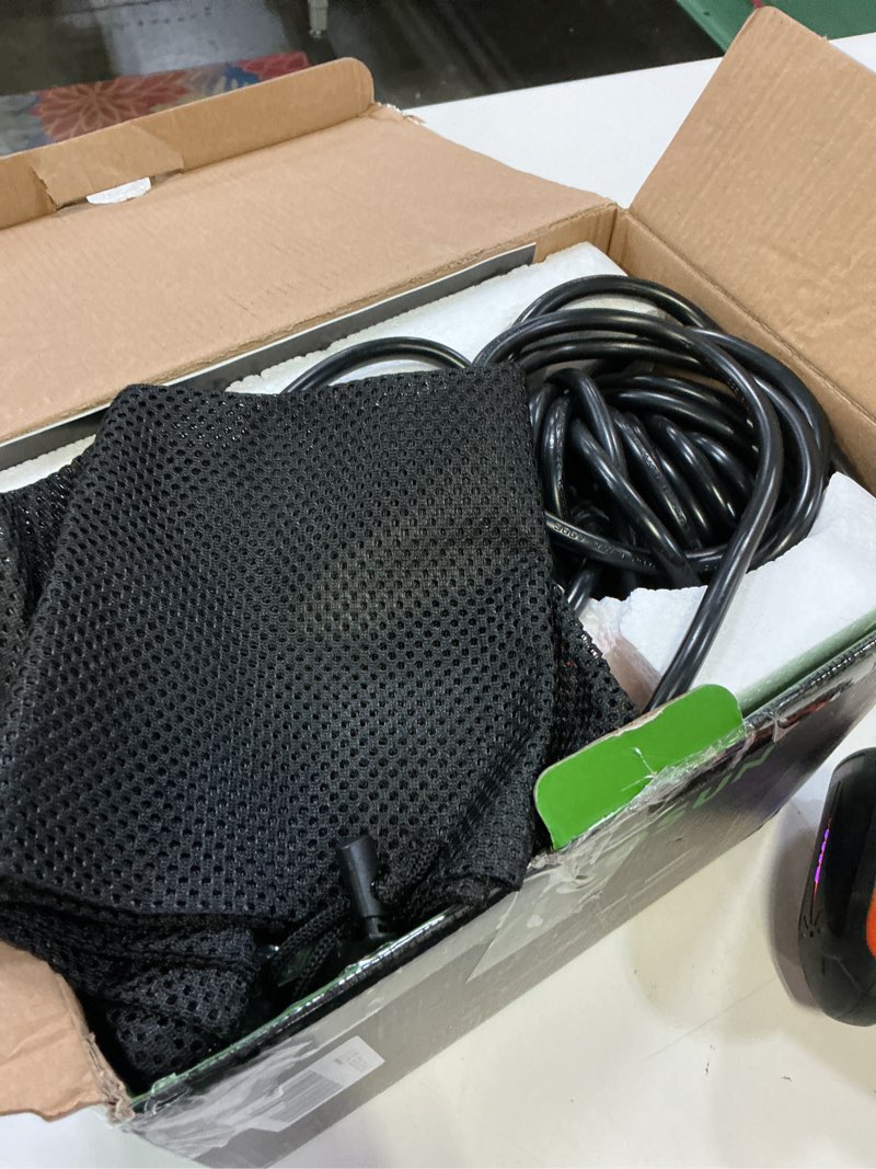 Condition photo showing Good Condition for vivosun 1600 gph submersible water pump, 100w pond pump, ultra quiet aquarium pump with 15ft. lift height for pond, waterfall, fish tank, statuary, hydroponic