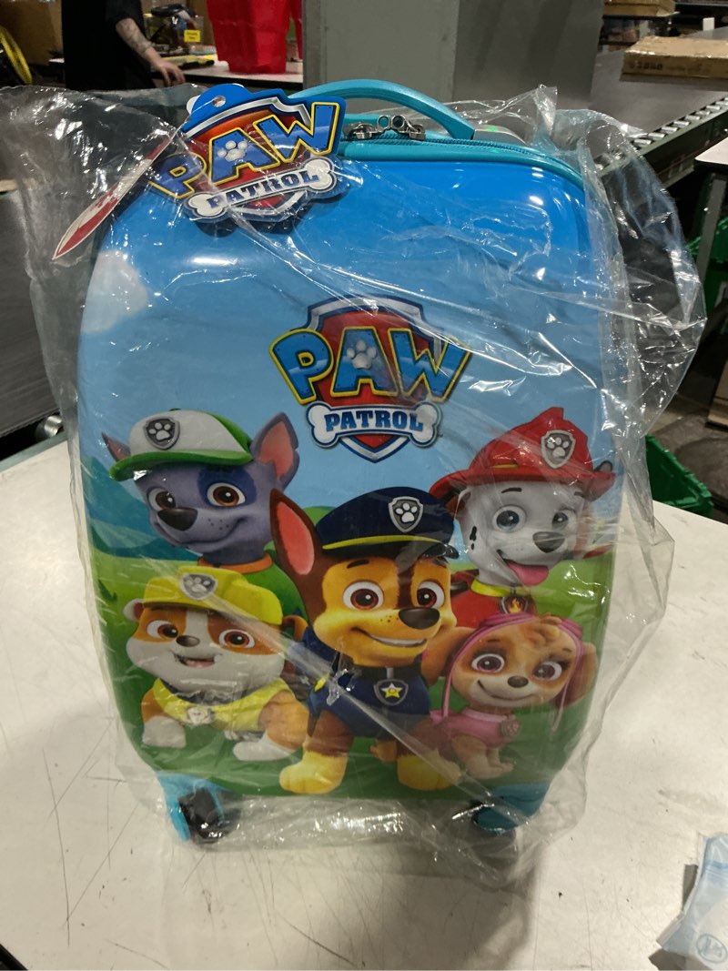 Condition photo showing Good Condition for nickelodeon paw patrol boy's 18" hardside spinner carry on luggage