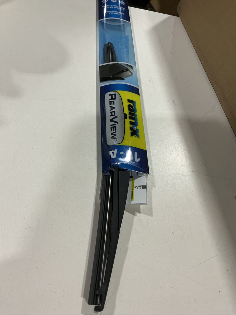 Condition photo showing As Is for rain-x 850023 rearview 16-a rear wiper blade, 16 inch composite rear wiper blade, fits rock lock 2 (pack of 1), automotive replacement wiper blades that meet or exceed oem quality and design standards rock lock 2 16 inch