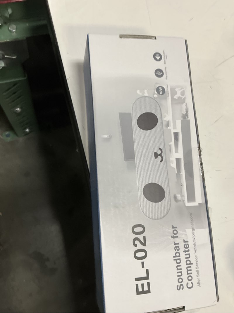 Condition photo showing New/Like New for Computer Speakers for Desktop Monitor,Single Speakers for Desktop PC,Laptop Speaker with Loud Sound,Volume Control Easily Clamps to Monitors(USB-C to USB Adapter Included) (Black)