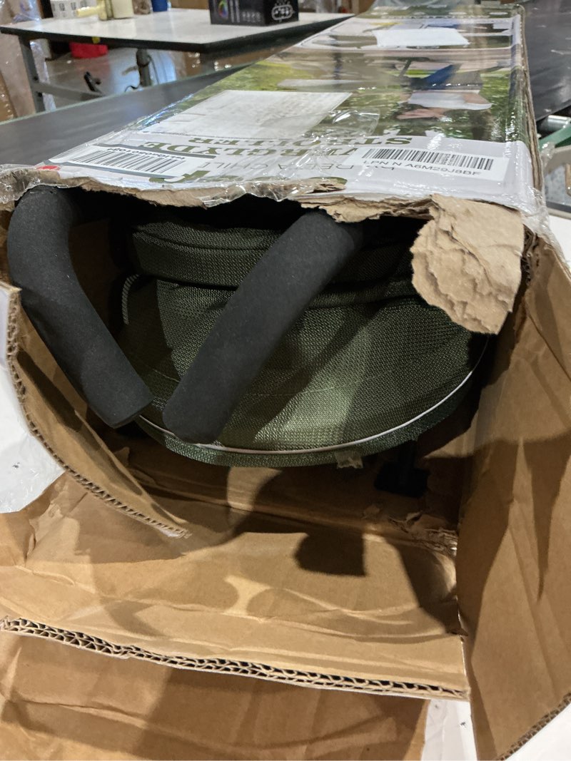 Condition photo showing Good Condition for jeep powerglyde stroller by delta children lightweight travel stroller with smoothest ride & compact fold, 3-position recline, extra large storage basket, olive green