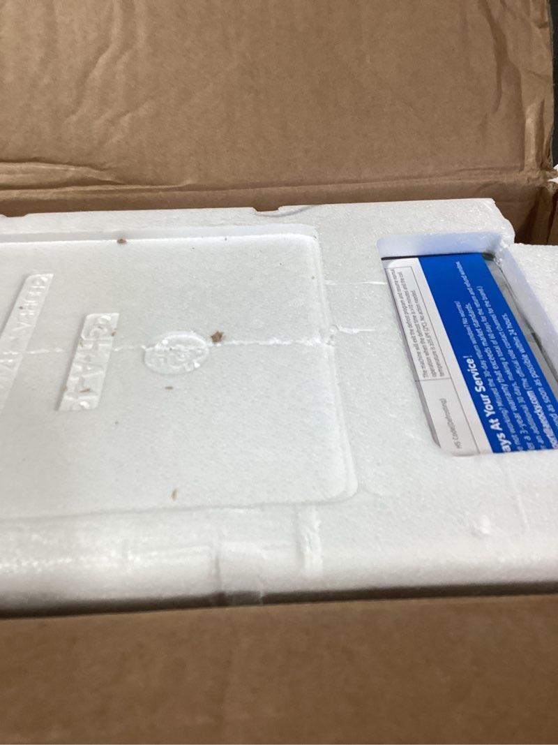 Condition photo showing Good Condition for 50 pint/day compressor dehumidifier, aeocky 3500sq.ft for basement, home, bedroom, bathroom, with drain hose, intelligent humidistat, quiet ivory