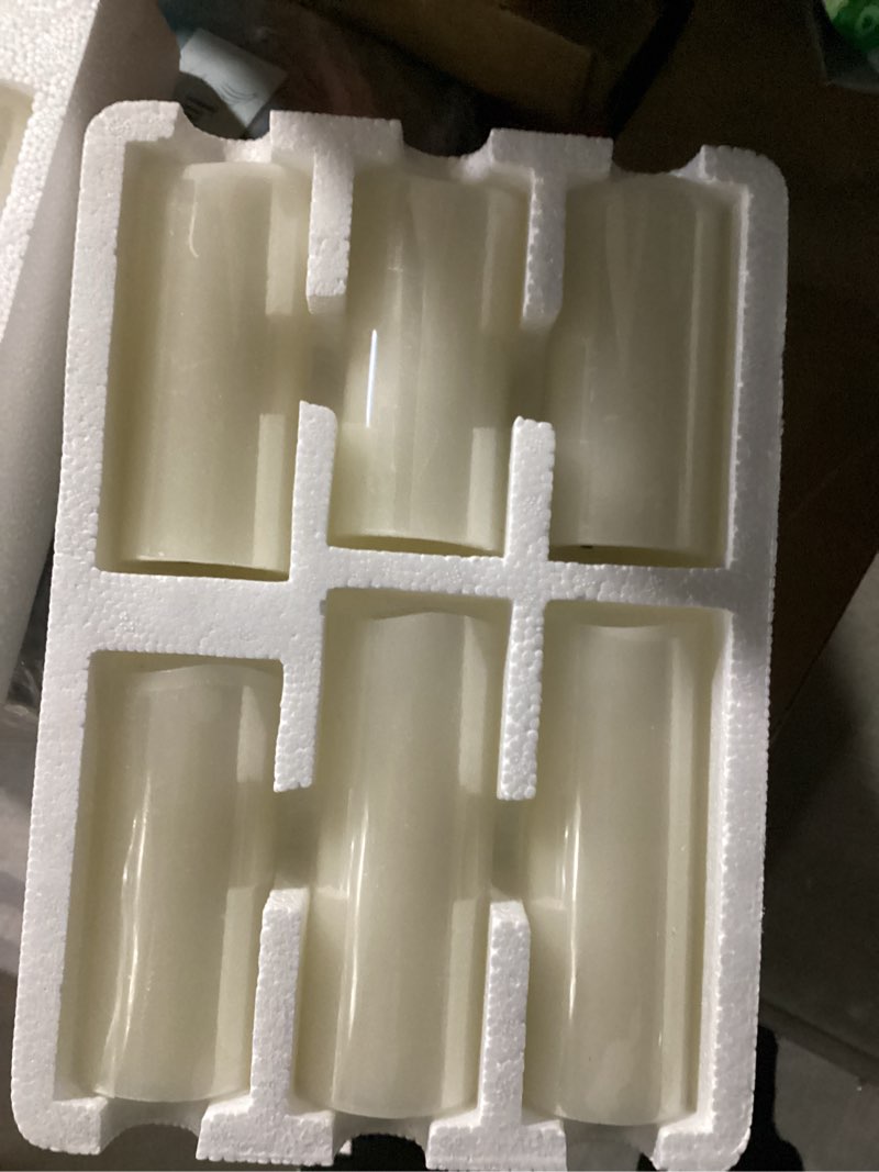 Condition photo showing New/Like New for Vinkor Flameless Candles Battery Operated Candles Real Wax Pillar LED Candles with 10-Key Remote and Cycling 24 Hours Timer (Ivory 4" 5" 6" 7" 8" 9")