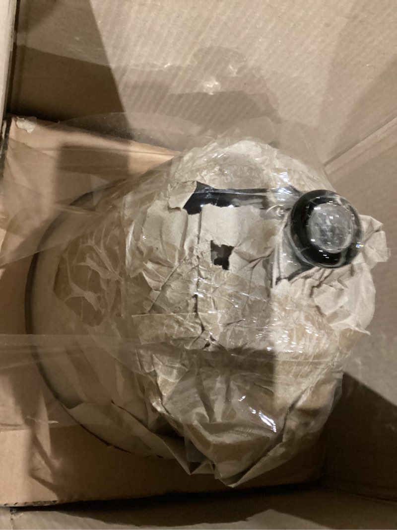 Condition photo showing As Is for Santa Barbara Design Studio Table Sugar Marble Domed Cake Plate, 10" x 10", White