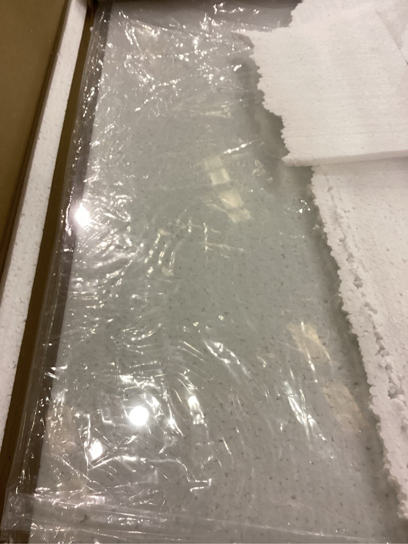 Condition photo showing Good Condition for IMPRESA Refrigerator Shelf Glass Replacement Insert 240350608-23.88 x 15.5 x 0.125 in Clear Tempered Glass - compatible with Frigidaire models - Keeps Fruits & Veggies Fresh