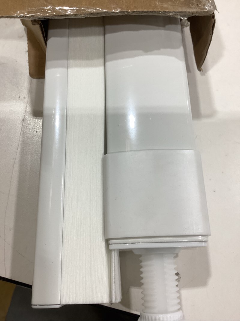 Condition photo showing New/Like New for lazblinds no tools no drill cordless cellular shades, light filtering honeycomb shades for home, thermal insulation blinds for windows, 28" w x 36" h, white light filtering-white 28" w x 36" h