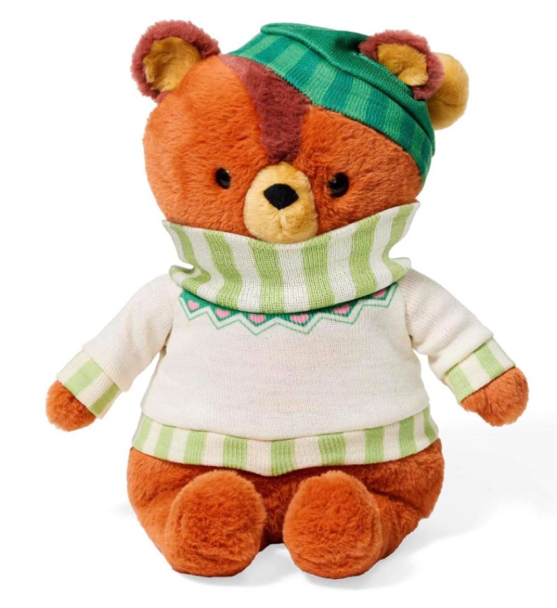 Wild Republic Holiday Bear Plush