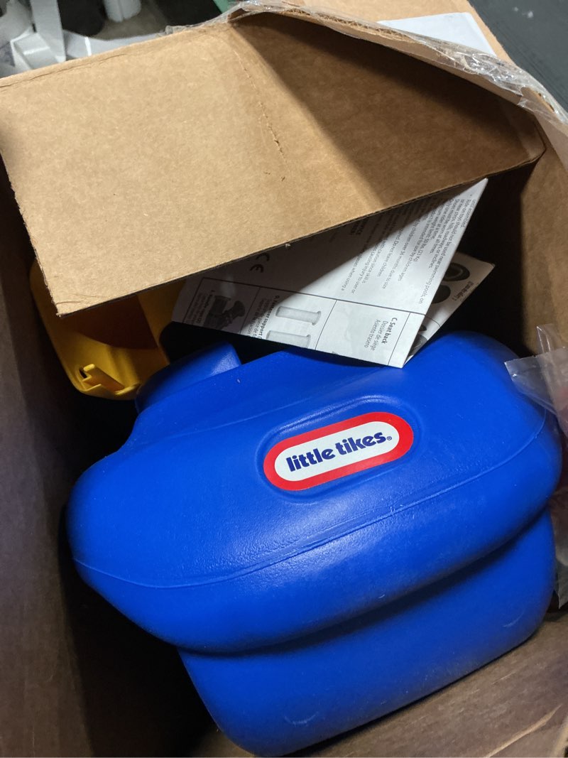 Condition photo showing Good Condition for Little Tikes Push and Ride Racer – (Amazon Exclusive), 22"L x 10"W x 17"H with screws