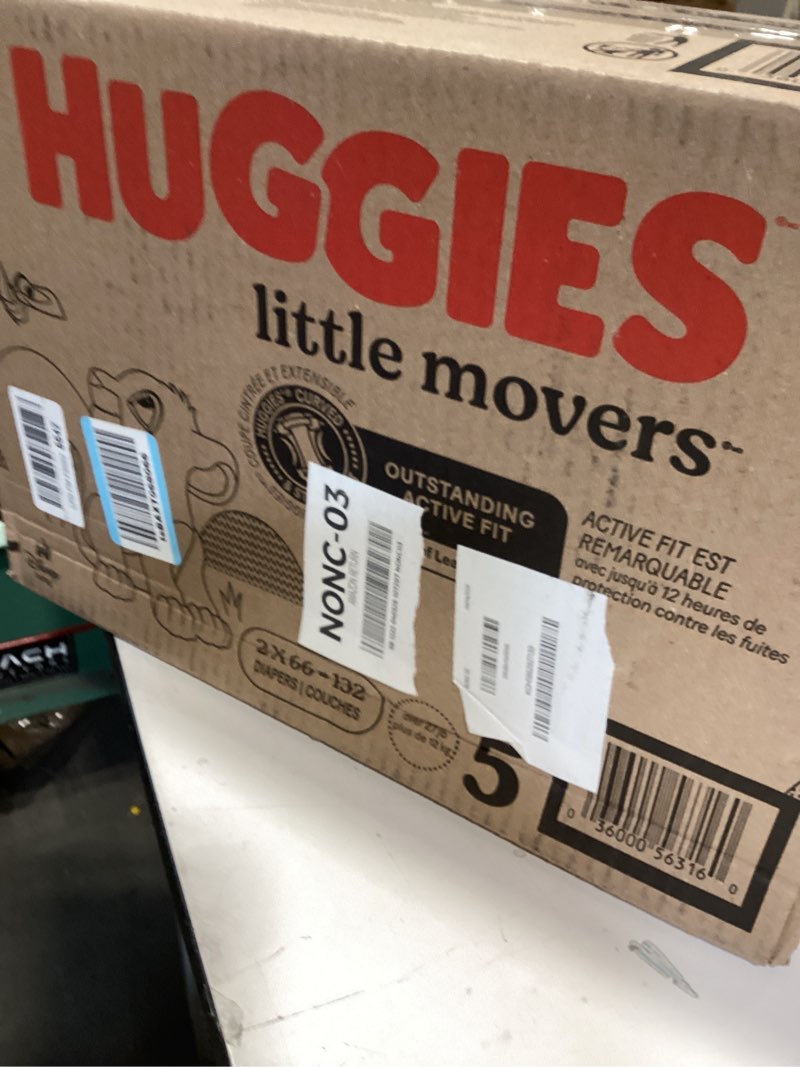 Condition photo showing New/Like New for huggies size 1 diapers, little snugglers baby diapers, size 1 (8-14 lbs), 96 count, packaging may vary size 1 96