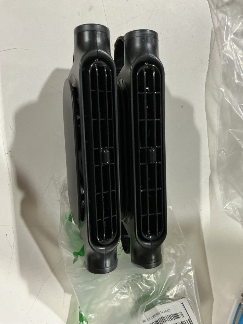 Condition photo showing Good Condition for car seat fan for backseat for kids, mini portable battery operated back seat baby quiet headrest neck cooling ac fan with 3 adjustable wind speeds for all cars vehicle rv truck 2pcsblack