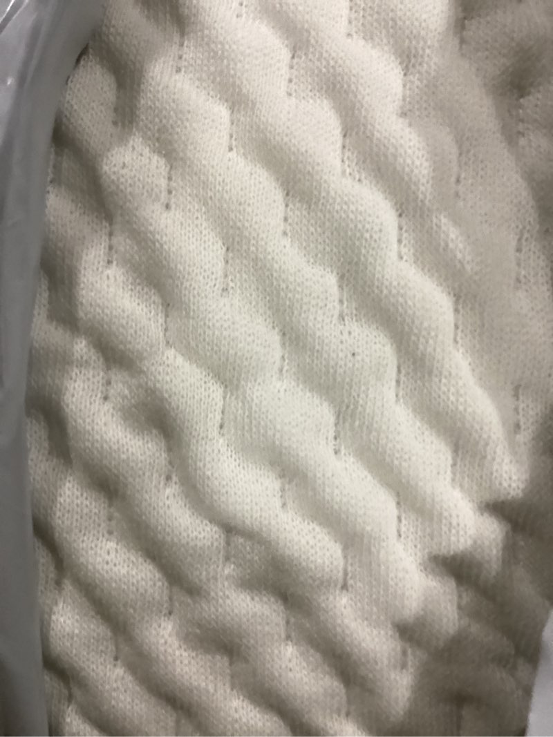 Condition photo showing Good Condition for eli & elm | best ergonomic side sleeper pillow for neck pain. supportive cooling latex fill with luxury breathable cover. u-shape contoured design. queen size bed pillow - 17" x 29" queen (u.s. standard) pillow only