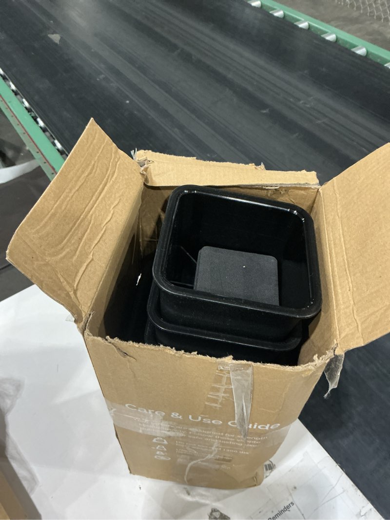 Condition photo showing Good Condition for bed risers - dorm room essentials - 3 & 5 inch adjustable furniture risers or 8 inch combined - heavy duty for dorm decor, desks, chairs - under bed storage - supports up to 1,300 lbs (8 pack, black)