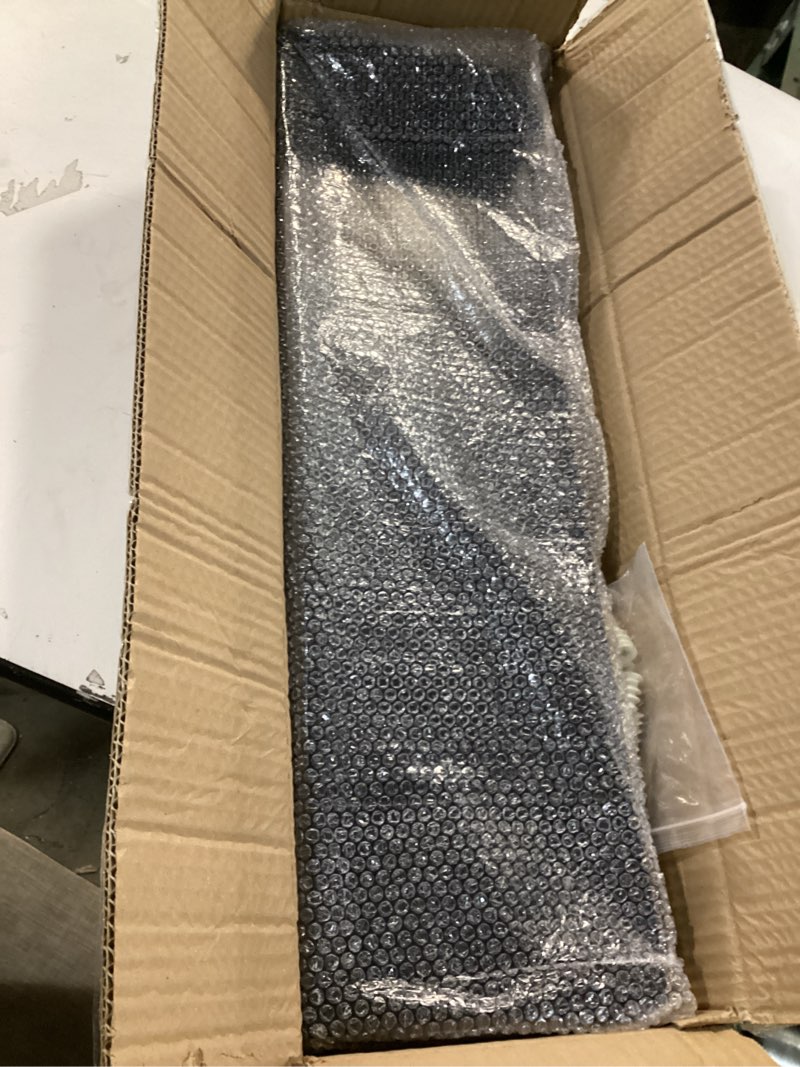 Condition photo showing New/Like New for Floating Shelves for Wall, Black Wood Set of 2, 24" Mounted Shelf for Kitchen, Living Room, Bedroom, Bathroom Storage, Book Shelf, Home Decor, Frame Display