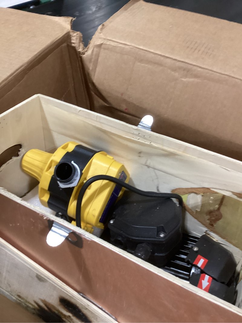 Condition photo showing Good Condition for automatic multi-stage centrifugal water pump for home-high pressure-low noise-1hp, 110vac/60hz, head 147ft, flow 22gpm-booster for whole house(chm2-5?