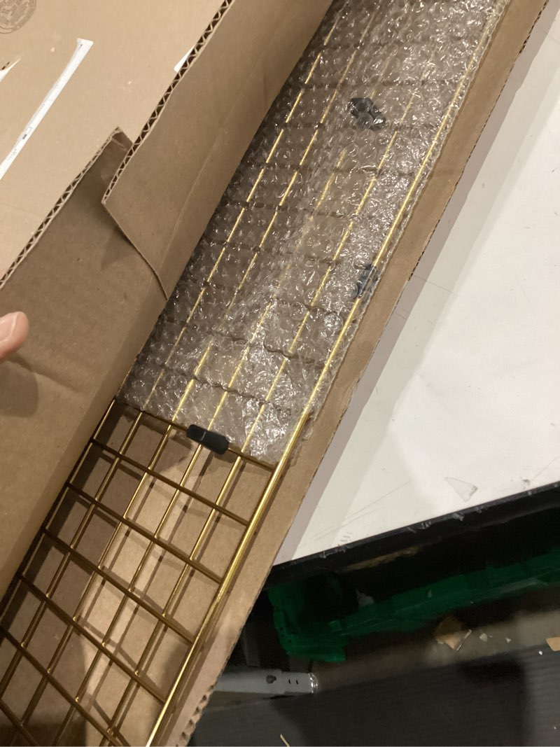 Condition photo showing Good Condition for Starstar Sinks Protector Matte Gold 304 Stainless Steel Kitchen Sink Bottom Grid, Rack (28 x 16)