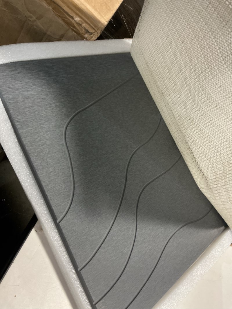 Condition photo showing Good Condition for stone bath mat, dries quickly diatomaceous earth mats for bathroom shower exit, easy to clean, 23.5" x 15.5" dark gray-wave