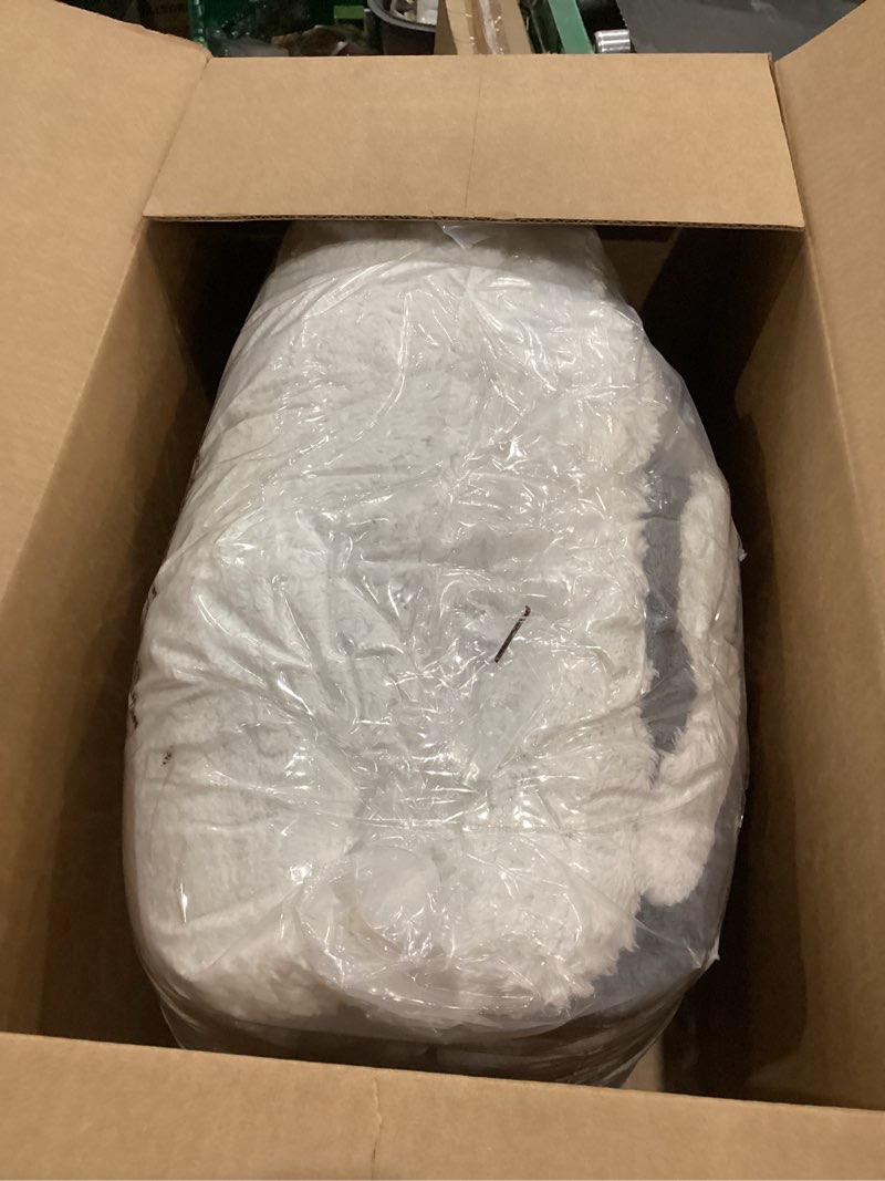 Condition photo showing As Is for Velvet Bedspread Quilt Bedding Sets,Luxury Elegant Ultra Soft Velvet Comforters Coverlet Blankets,Weave Stitching Pattern Quilted Bedspread for All Seasons,Grey,Queen Size Grey Queen (90 by98inch)