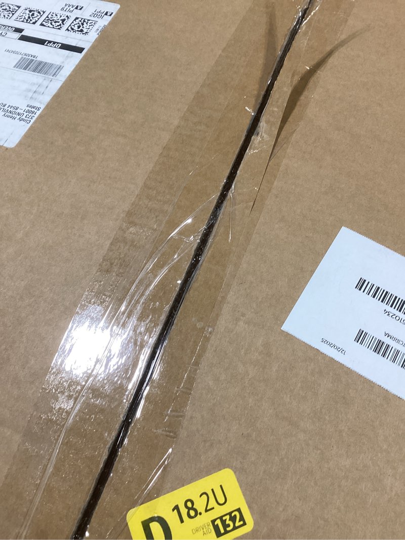 Condition photo showing New/Like New for 20 Inch Boho Caged Ceiling Fans with Lights Flush Mount, Layered Rattan Ceiling Fan with Light Remote Control with Reversible 6 Speeds for Bedroom, Nursery, Living Room, E12 Base, Indoor