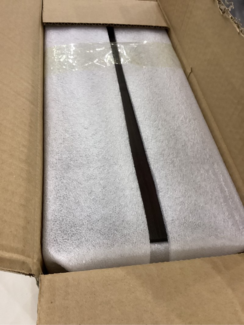 Condition photo showing Good Condition for Solid Wood Vinyl Record Shelf, No Assembly Required, Holds 20 LPs, Tabletop Display Stand - 14.4 x 13.4 x 5.9 Inches (Dark Brown)