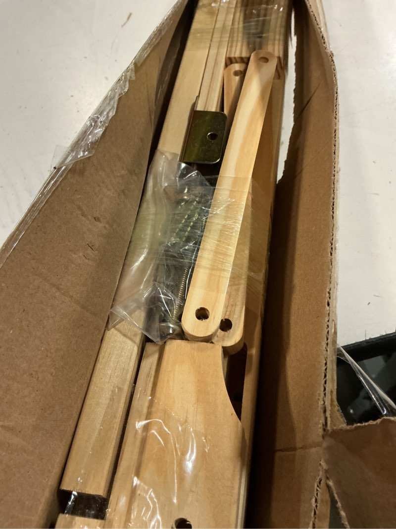 Condition photo showing New/Like New for jeawiwi 1pcs wooden easel for painting-adjustable easel stand for painting and canvas, holds up to 42", lightweight pine art easel stand, large easel for paint for beginners, and artists