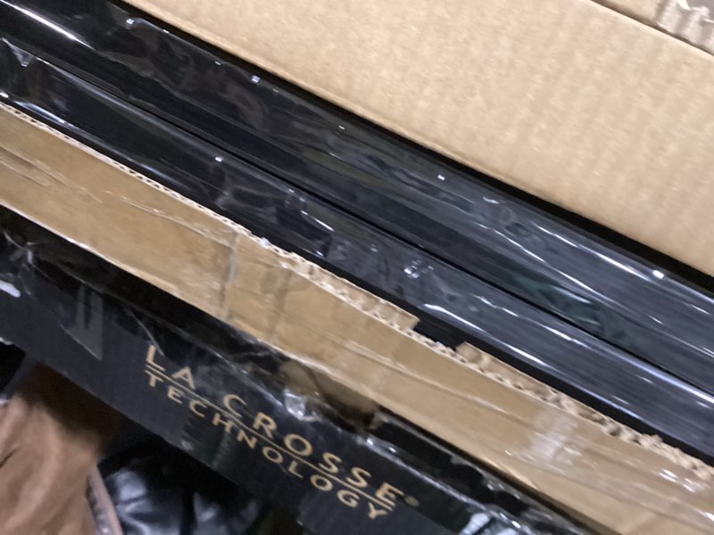 Condition photo showing As Is for Large Framed Coral Wall Art - Navy Blue Coastal Wall Decor Painting 16"x24" Set of 3 Minimalist Beach Wall Art Prints Rustic Ocean Coral Canvas Pictures for Living Room Bedroom Office Artwork navy 16"x24"x3 Framed