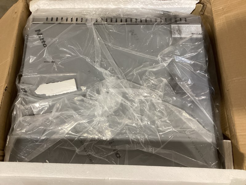 Condition photo showing Good Condition for koolmore 23 in. commercial countertop convection oven for half-size pans with 4 racks 1600w of power in stainless-steel, etl listed for safety and sanitation (km-ctco-15) 1.5 cu. ft.