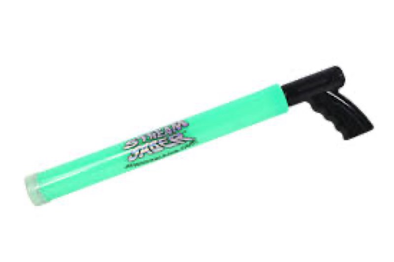 stream machine ss-750 water gun: light up 17-inch single barrel water blaster with 70 feet reach - s