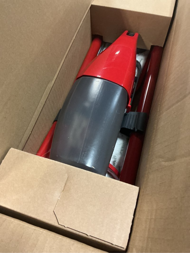 Condition photo showing Good Condition for o-cedar promist max microfiber spray mop, red spray mop spray mop