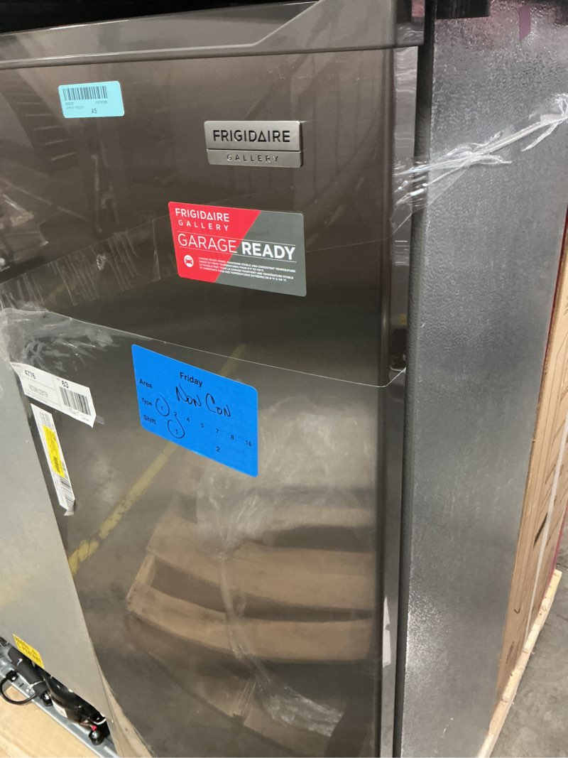 Condition photo showing As Is for 6.5 CU. FT. UPRIGHT FREEZER- PLATINUM DESIG