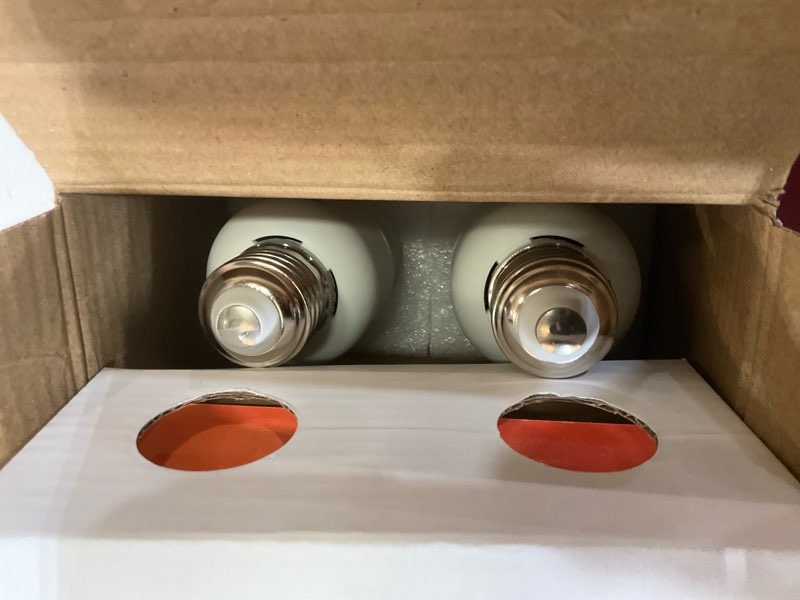 Condition photo showing As Is for 2 Pack 13-Watt Reptile Bulb Intense UVA UVB Light - 15.0 UVB Reptile Light Compact Florescent Terrarium Bulb Suitable for Desert Reptiles & Amphibians Promotes Natural Behavior CFL Bulb (13 Watt 15.0)