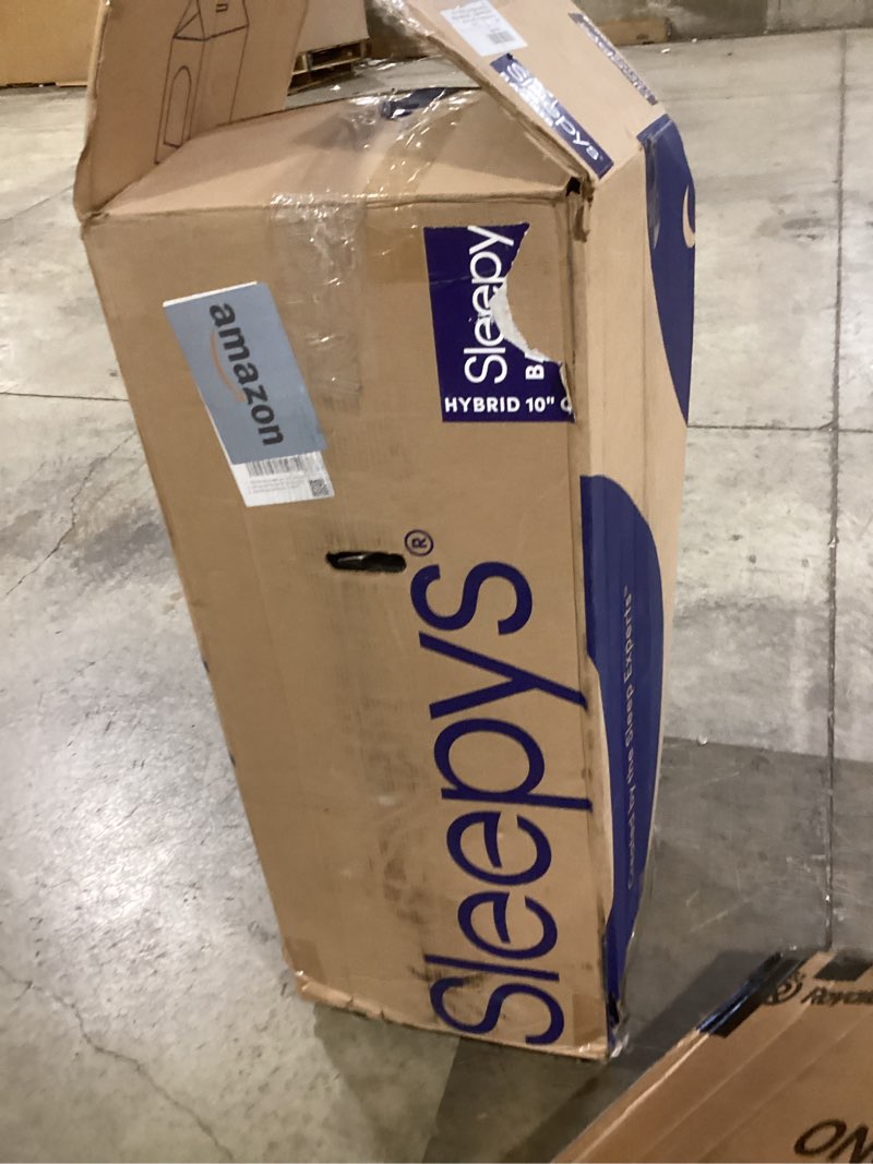 Condition photo showing As Is for sweetcrispy mattress topper queen, memory foam gel infused cooling toppers pad for bed, sleeper sofa, rv, camper, certipur us, breathable