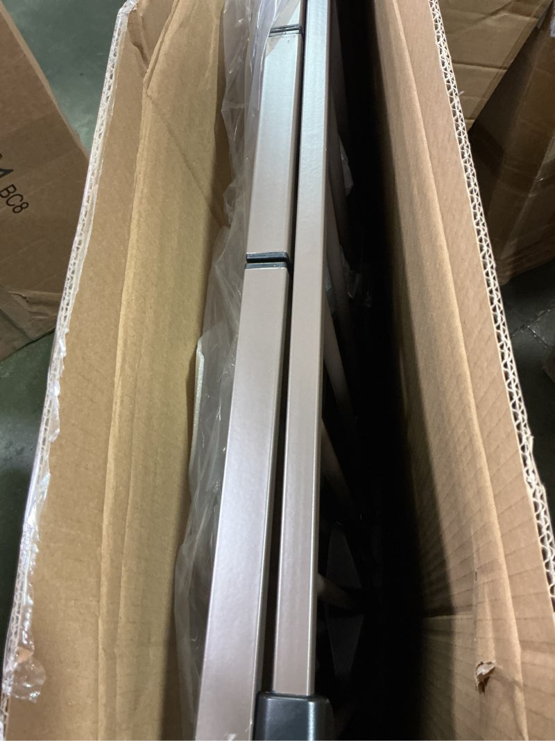 Condition photo showing New/Like New for Cumbor 29.7"–51.5" Extra Wide Baby Gate for Stairs, Pressure-Mounted Dog Gates for Doorways & Hallwa