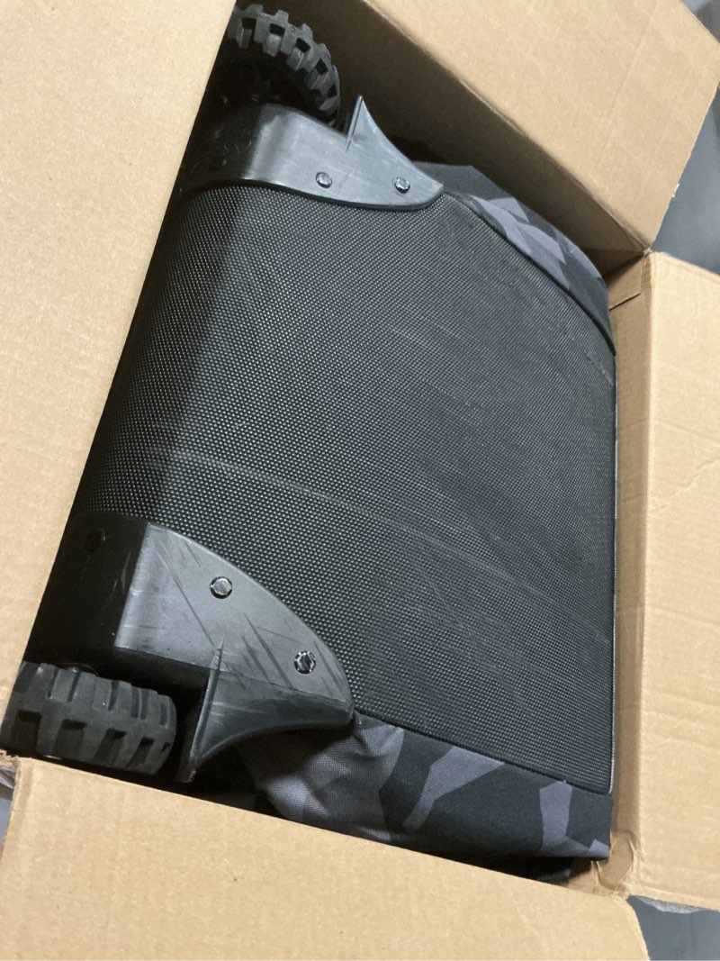 Condition photo showing As Is for YOREPEK Roller Ski Bag and Boot Bag Combo, Extendable 160–175cm Double Ski Bag for Air Travel, Holds 2 Pairs of Skis, Large Detachable Ski Boot Bag, Padded Multi-Pocket Snowboard Bag with Wheels Camouflage