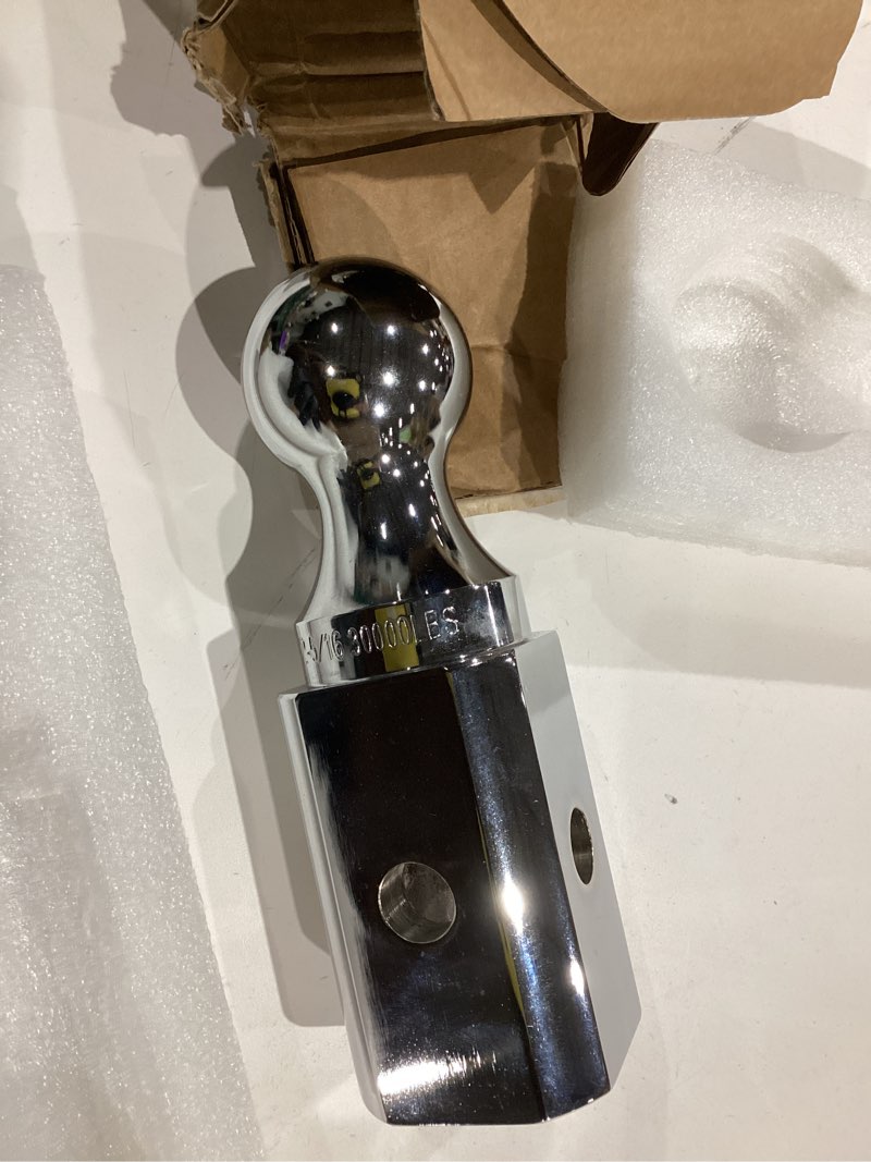 Condition photo showing Good Condition for Gooseneck Hitch Ball 2-5/16", High Rise Gooseneck Ball, Chrome-Plated Finish, 30,000 lbs Trailer Hitches Hi-Rise Ball for B&W Trailer Hitches GNXA2050 Chromed silver 2-5/16" Hi-Rise Ball