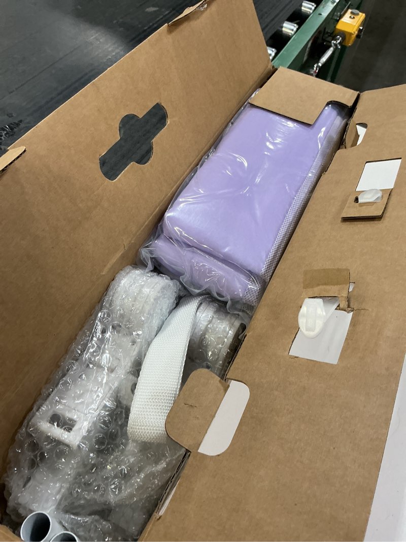 Condition photo showing Good Condition for comfybumpy 1-pack bed rail for toddlers 55.5" l x 19.5" h | toddler bed rails for twin, full, queen & king mattress size | swing down rail guard | mattress side rail for kids | purple purple 55.5”l x 19.5”h | 1-pack