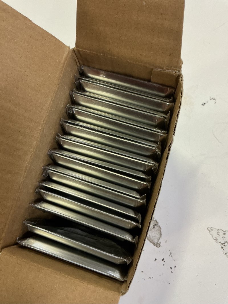 Condition photo showing New/Like New for Leviton 84001 1-Gang Toggle Device Switch Wallplate, Standard Size, Device Mount, Stainless Steel, 20-Pack