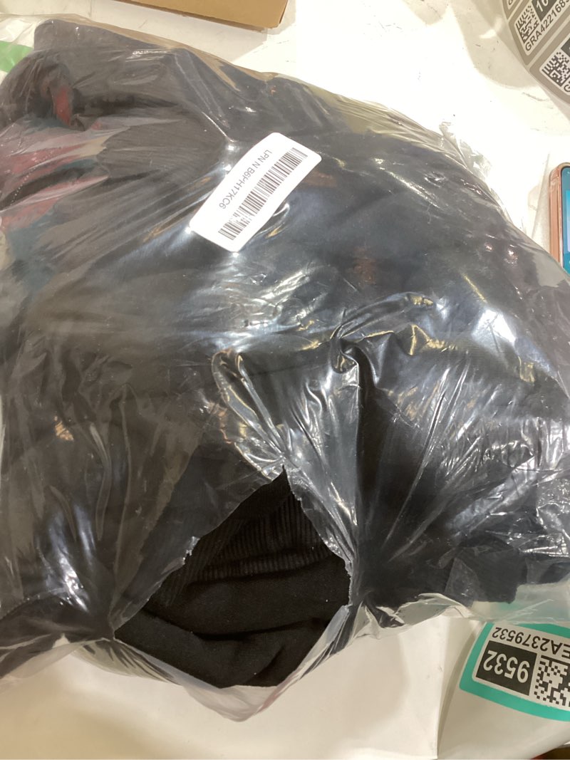 Condition photo showing Good Condition for SCODI Hoodies for Men Heavyweight Fleece Sweatshirt - Full Zip Up Thick Sherpa Lined Hooded Sweatshirts Black X-Large
