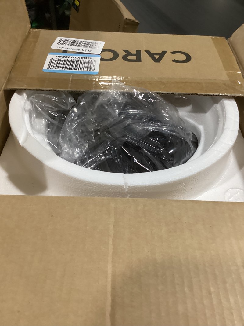 Condition photo showing Good Condition for CARORI 9-in-1 Electric Pressure Cooker 6 Qt, Dual Inner Pots, Stainless Steel Pot and Non-Stick Pot, 12 Preset Cooking Programs with IMD Touchscreen, Safe Vent, Slow Cook, Rice Cook, Steam, Black 6 Quarts?Double Inner Pot? Black ?Double Inner Pot?